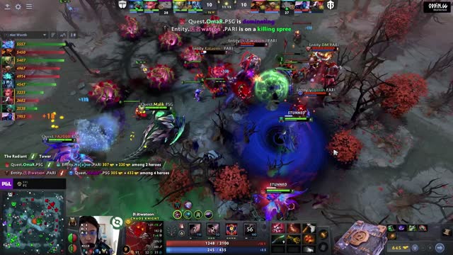 Malik gets a double kill!